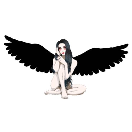 fantasy-schwarzer-engel-dark-grufti-gothic-mousepad