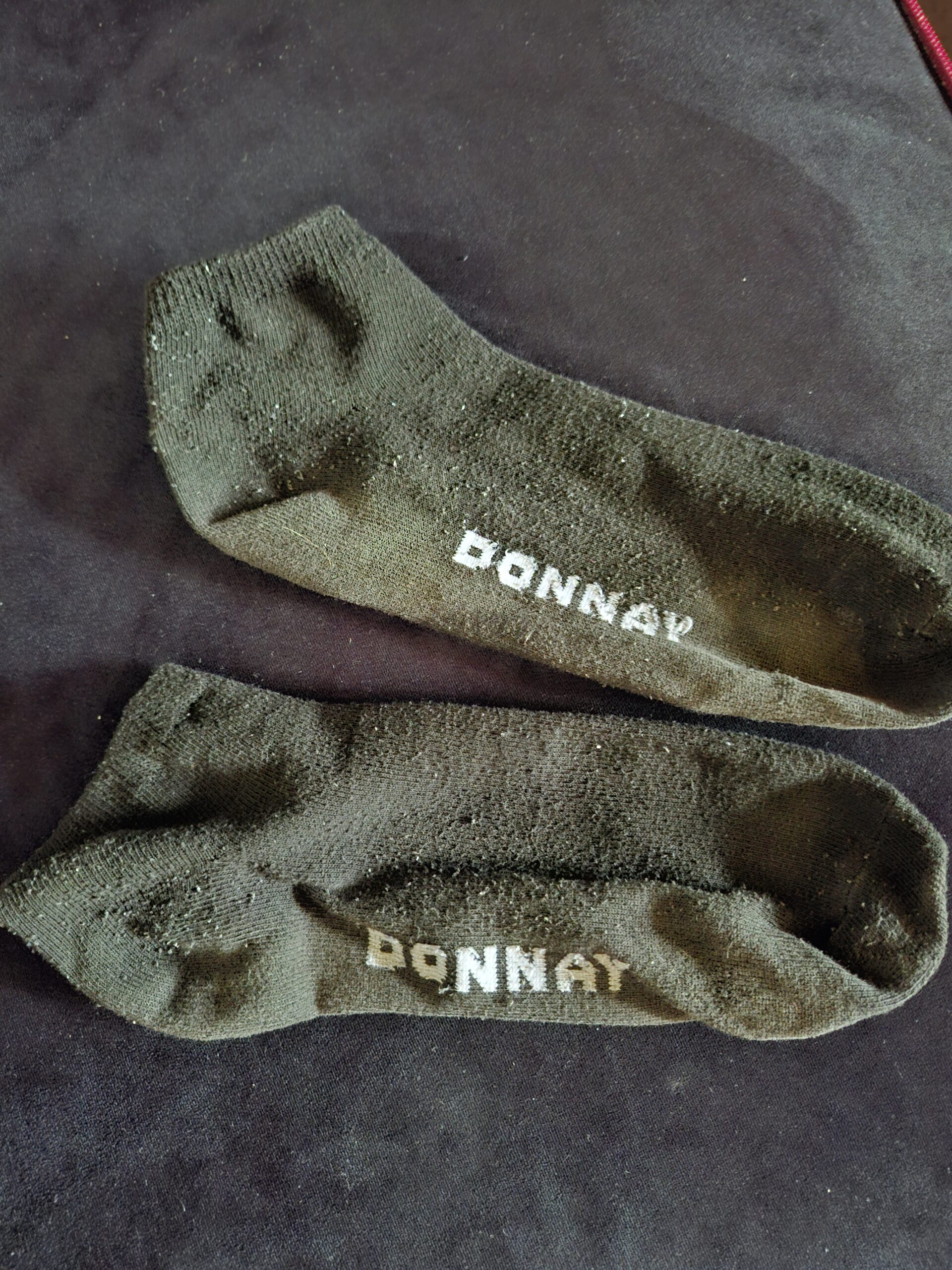 Schwarze Socken gebraucht