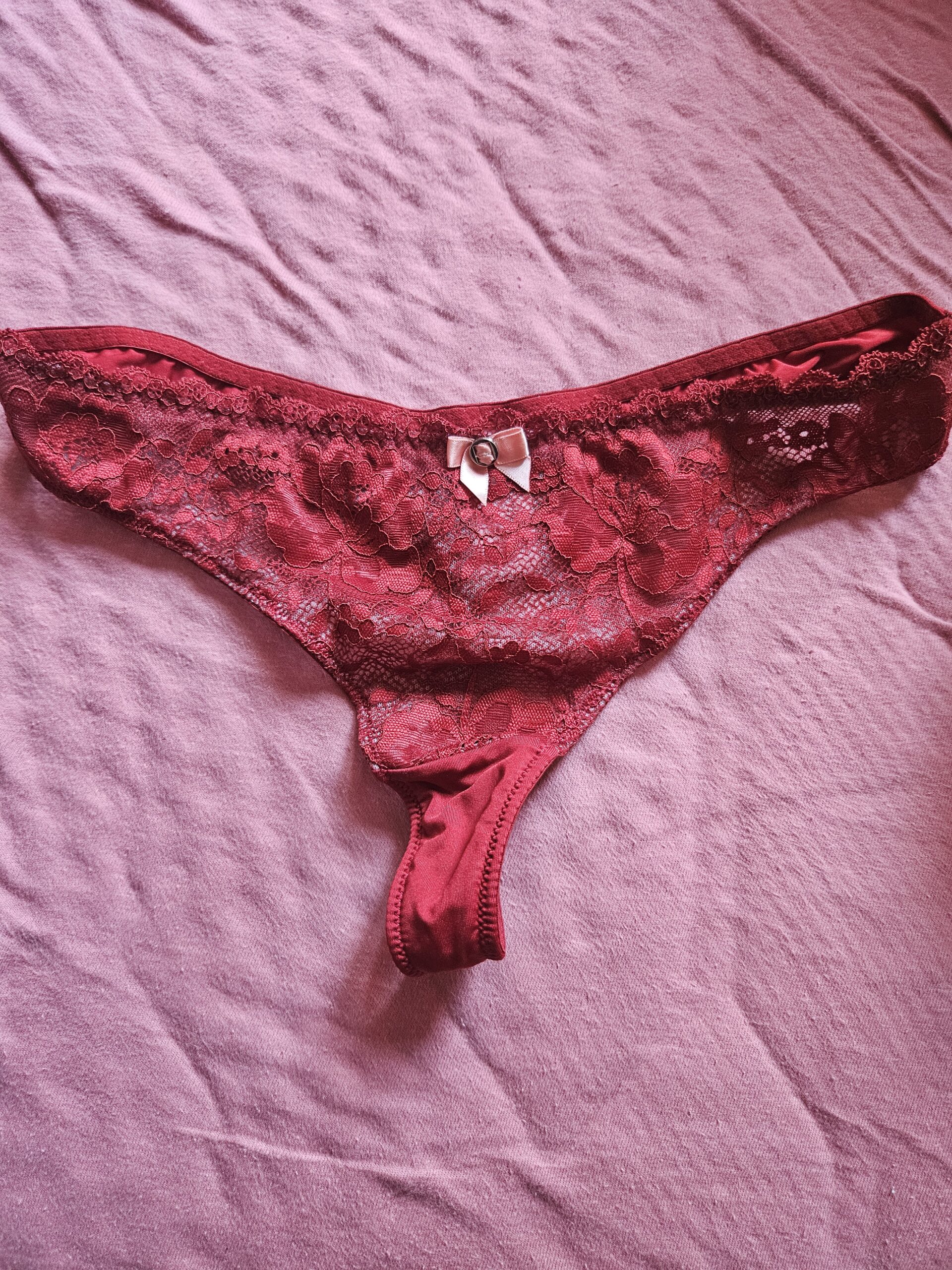 Sexy String mit spitze