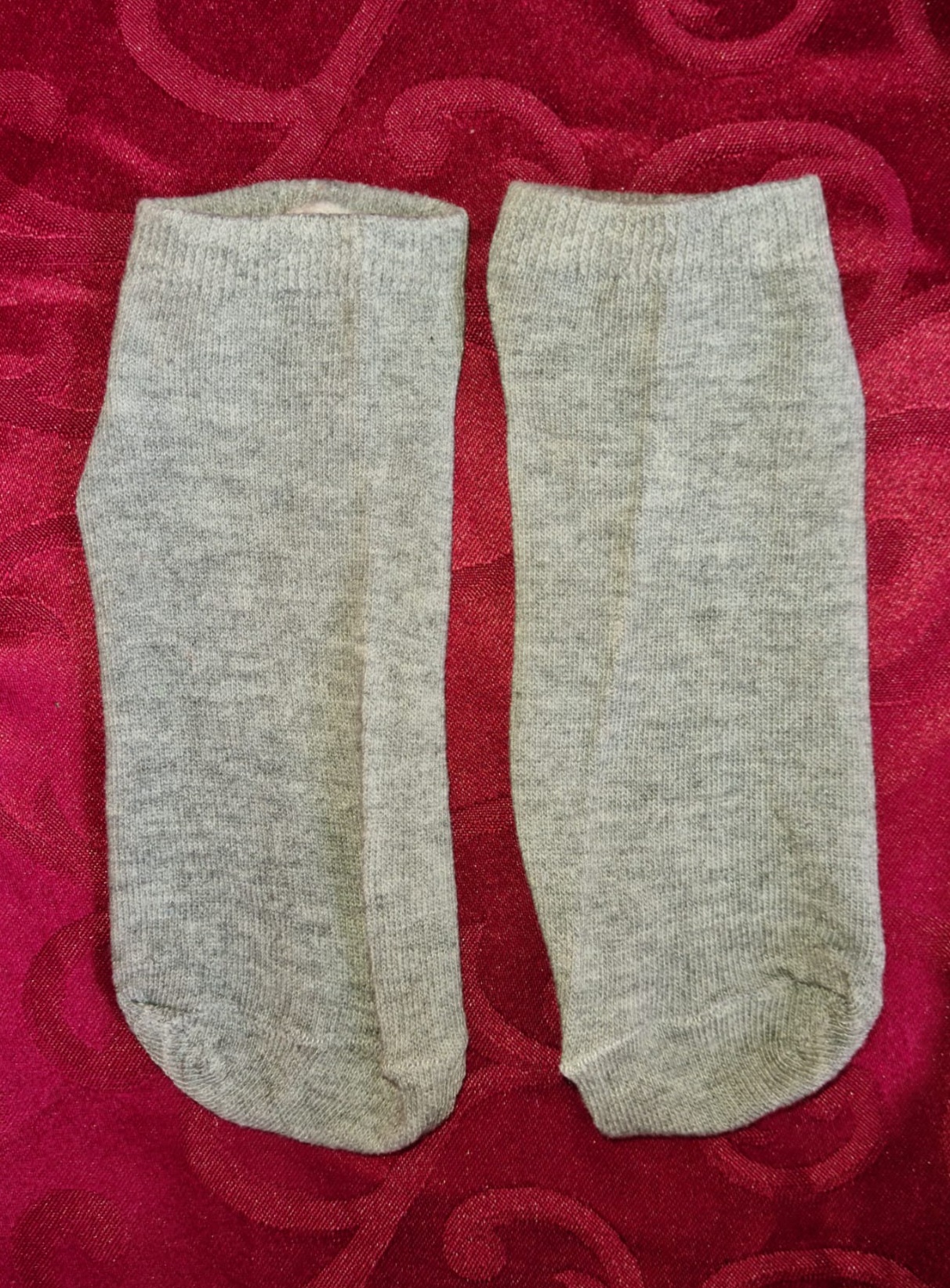 Graue Sneaker-Socken grösse 43