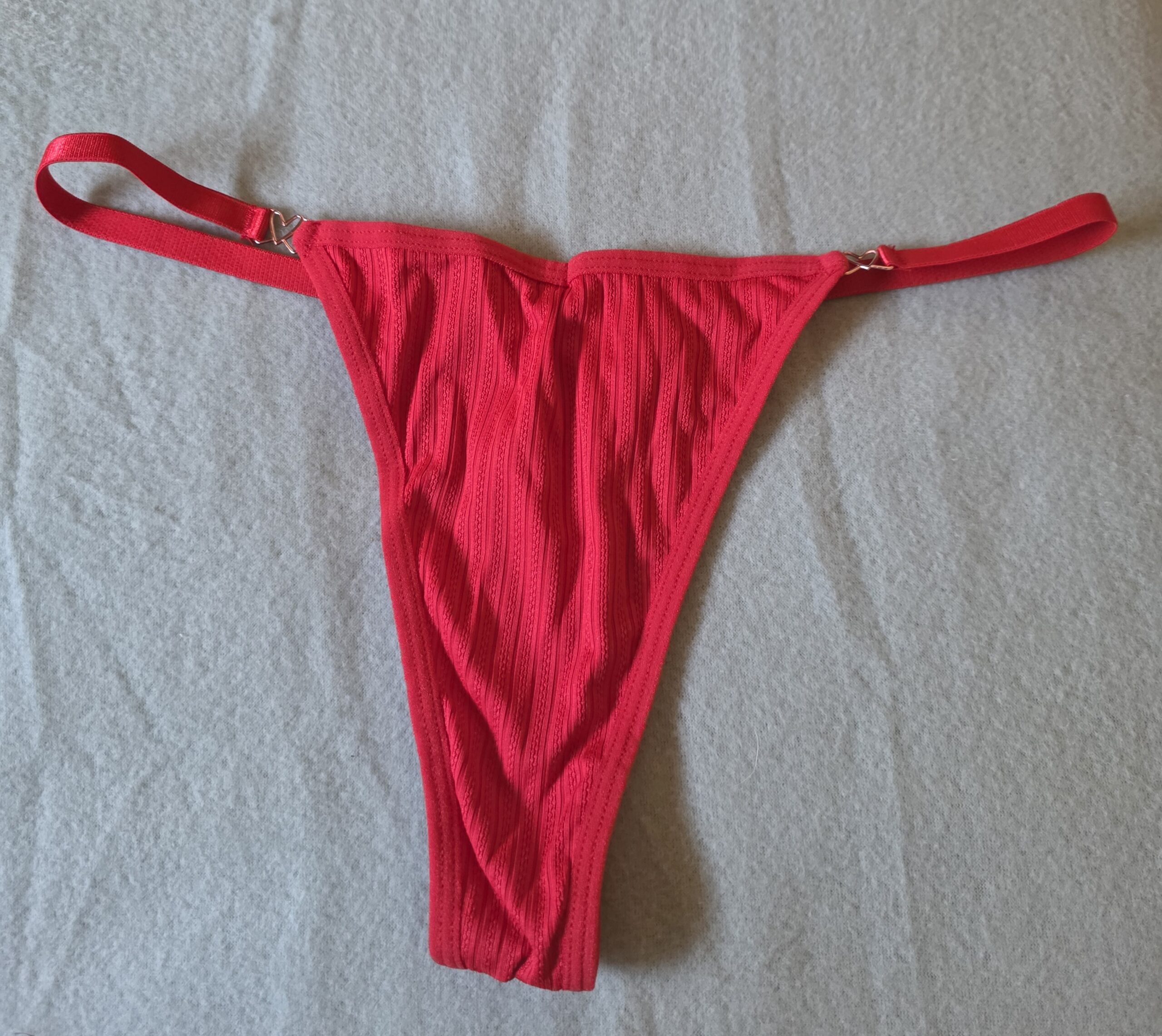 Slip rot mit Herzen