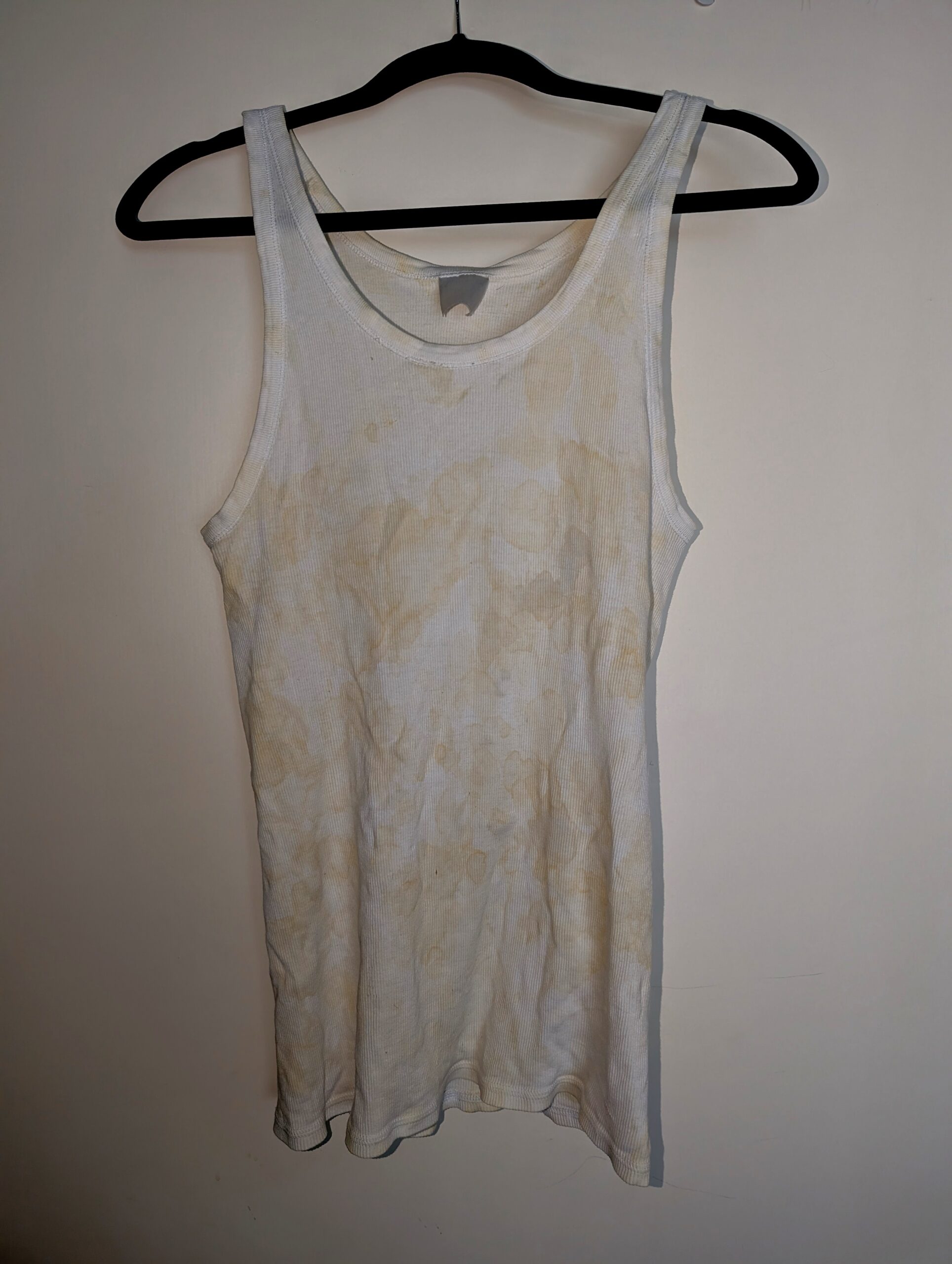 Vollgewichstes Tanktop/Unterhemd