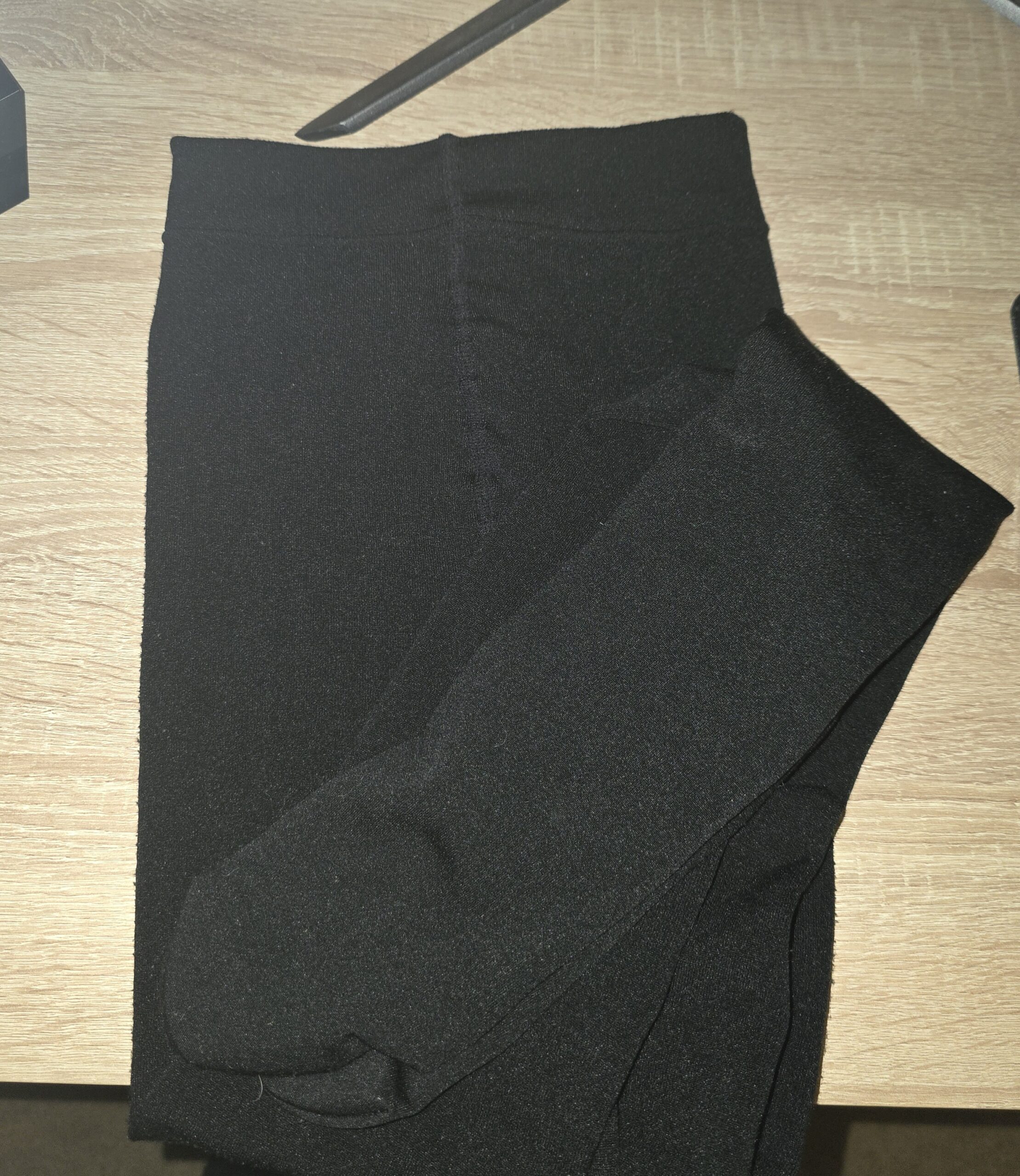 Schwarze Blickdichte Strumpfhosen