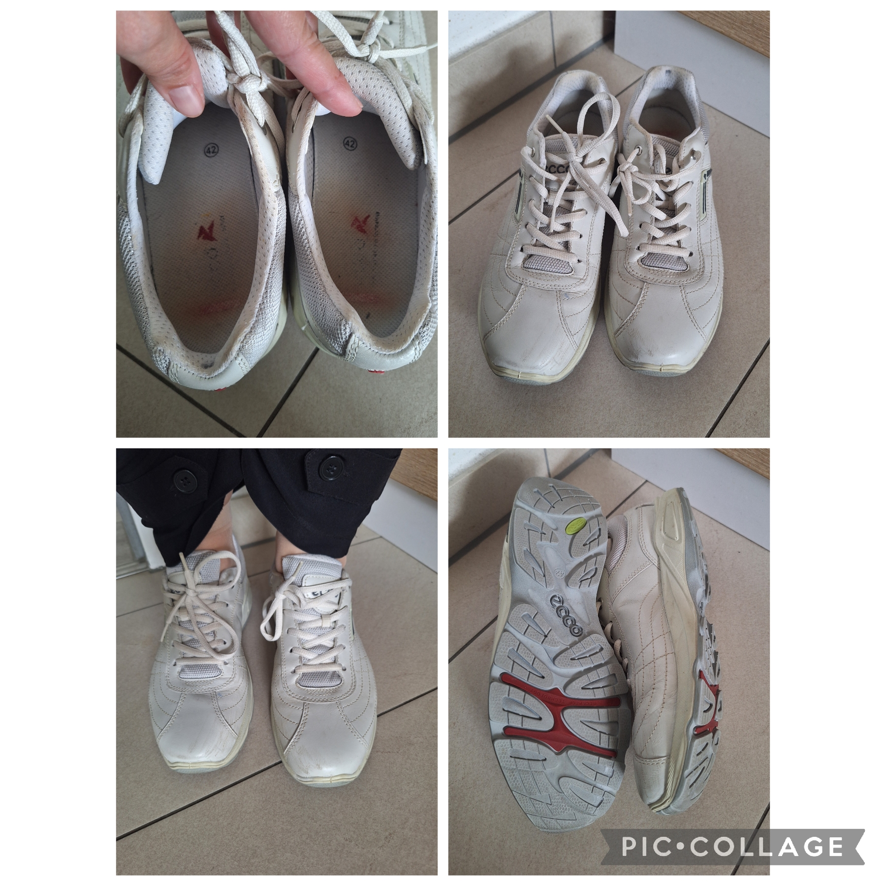 ECCO Sneaker ~ als Sportschuh getragen