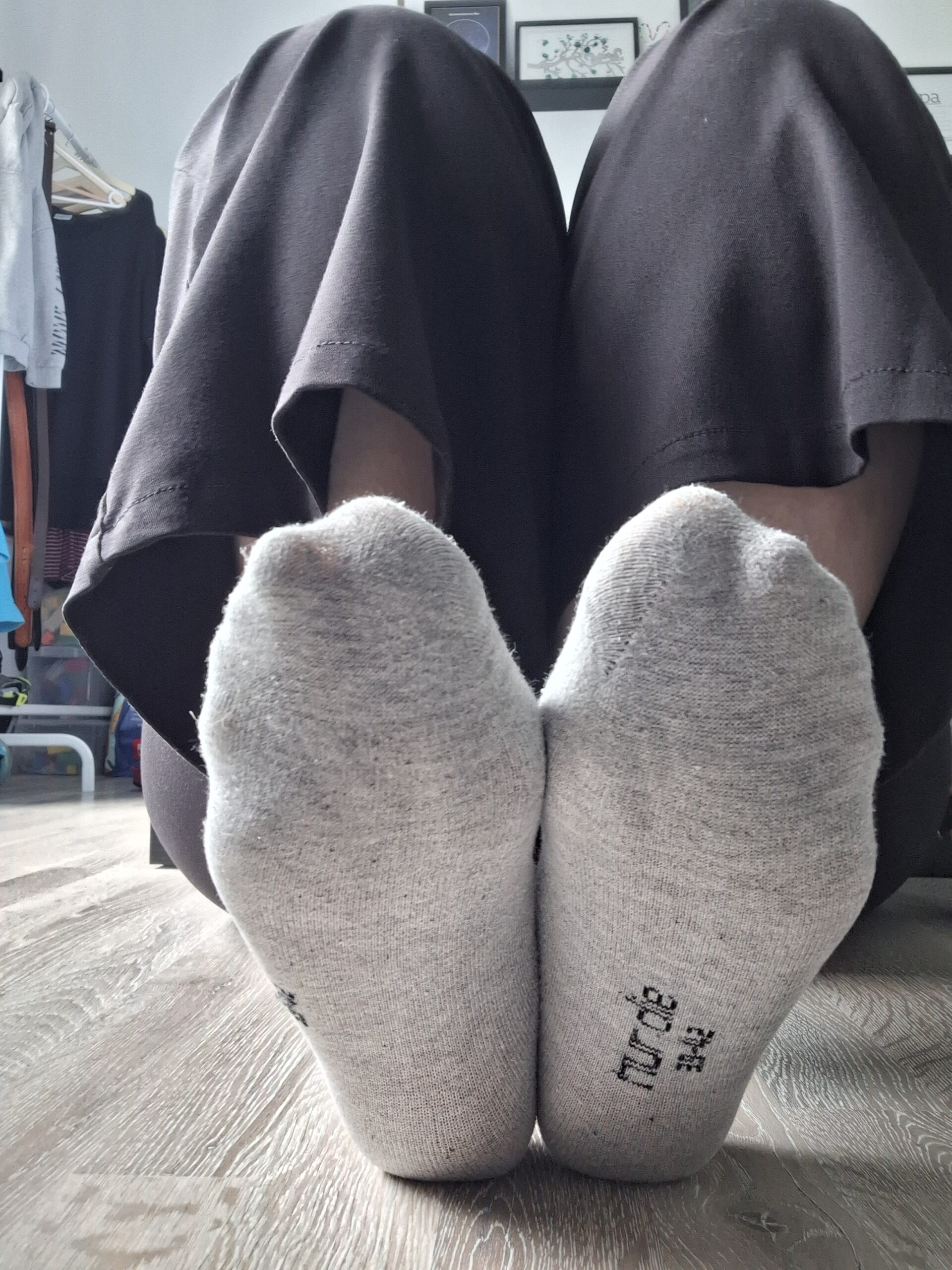graue Sneaker-Socken ♡