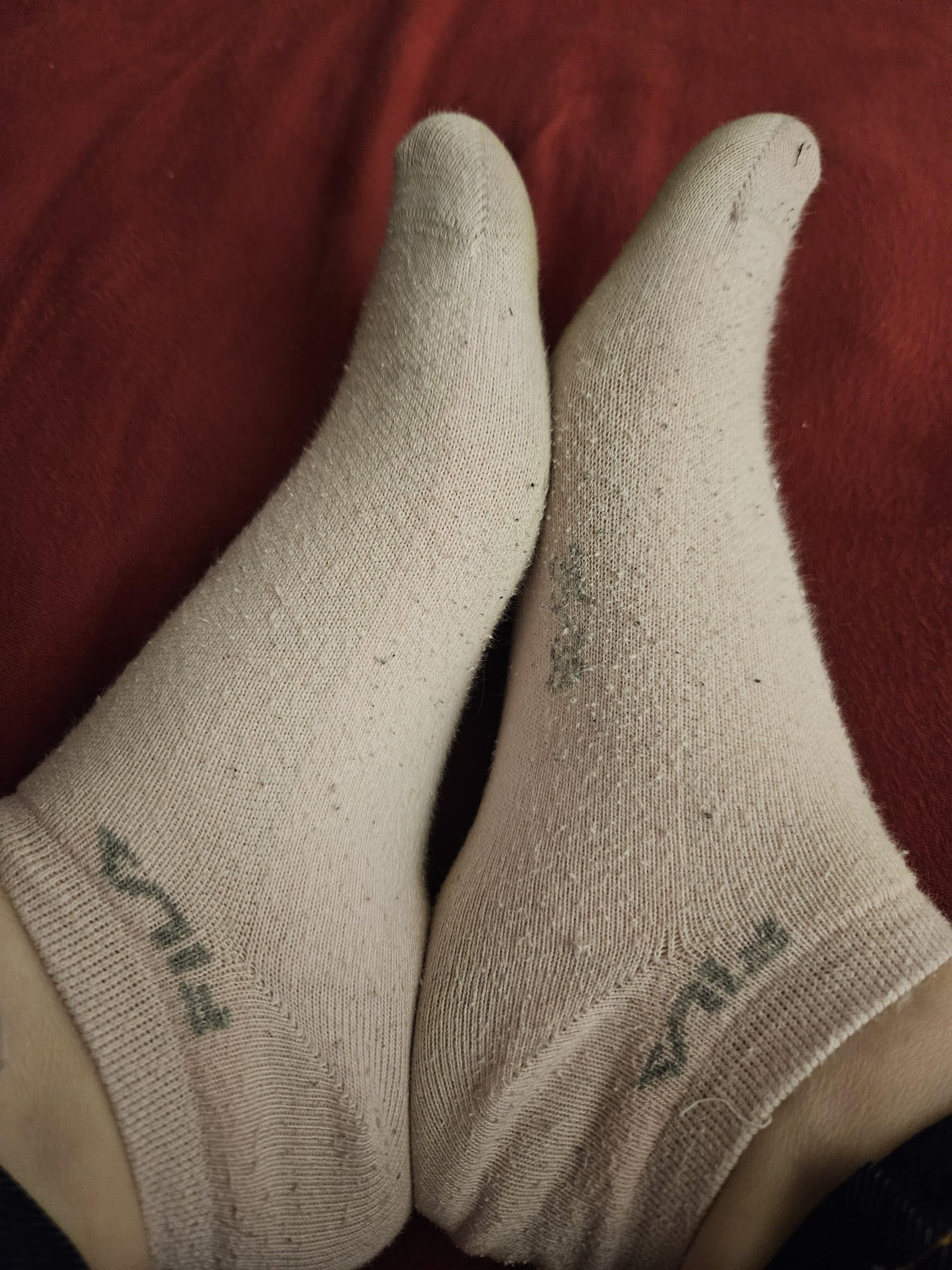 Getragene Socken nach Wunsch