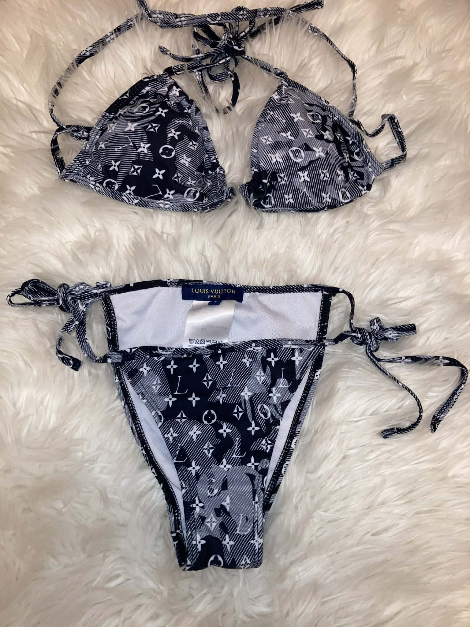 Blumen Logo Bikini-Set
