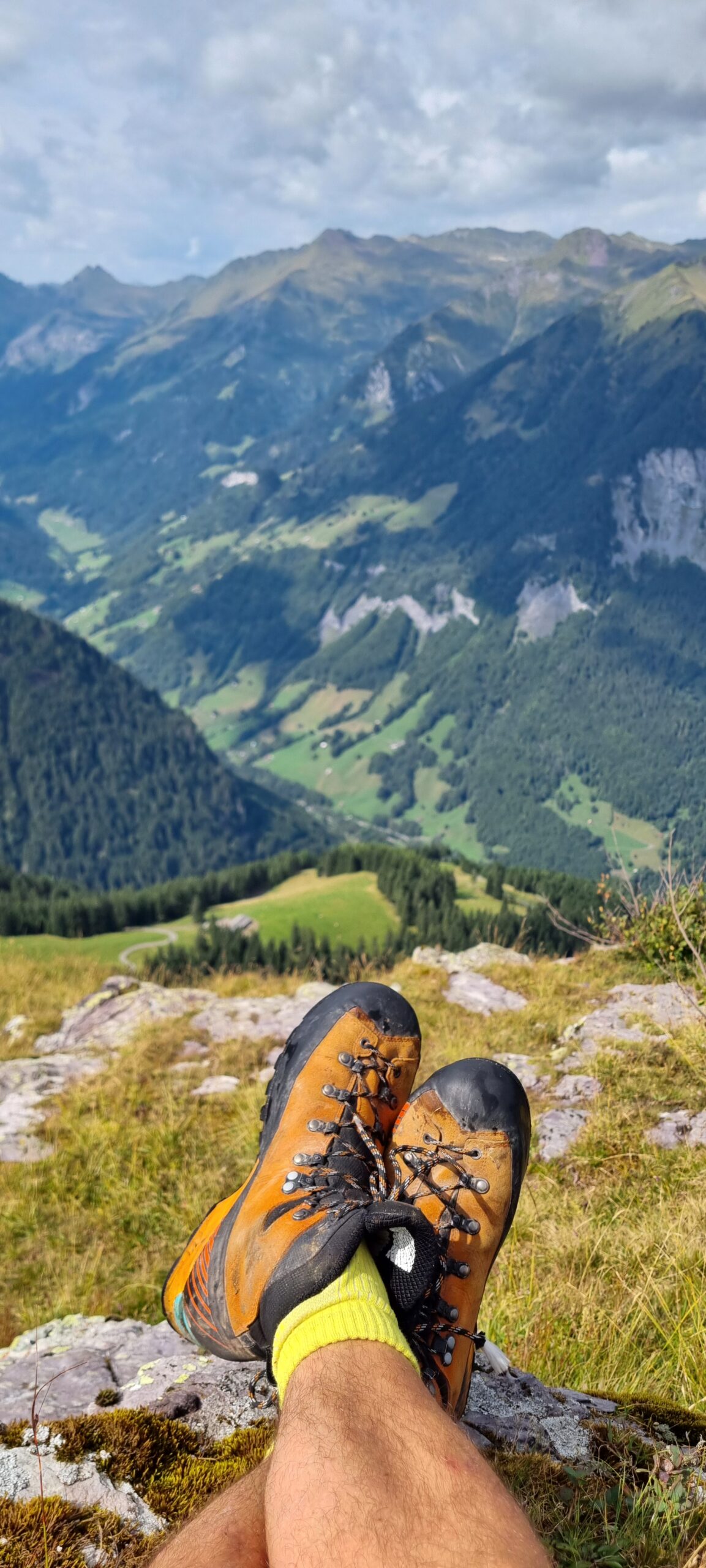 Gelbe-Socken