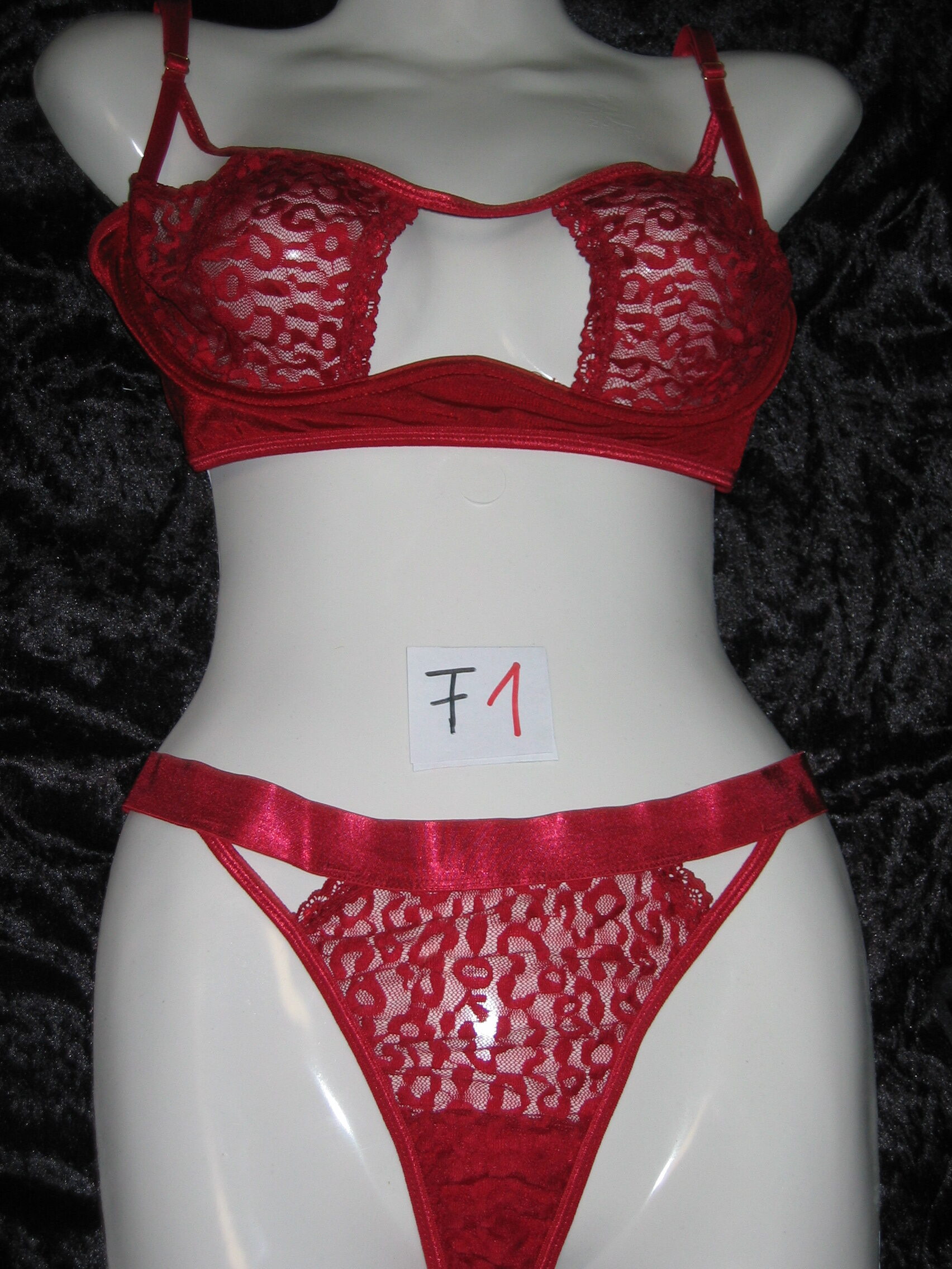 Sexy Dessous-Set - von mir 1-4 Tage getragen. Trau dich einfach!