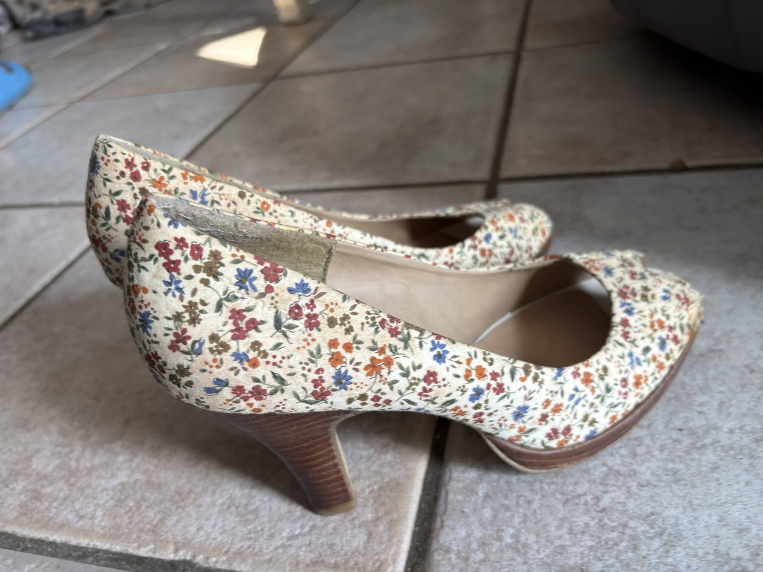 Sexy Highheels getragen