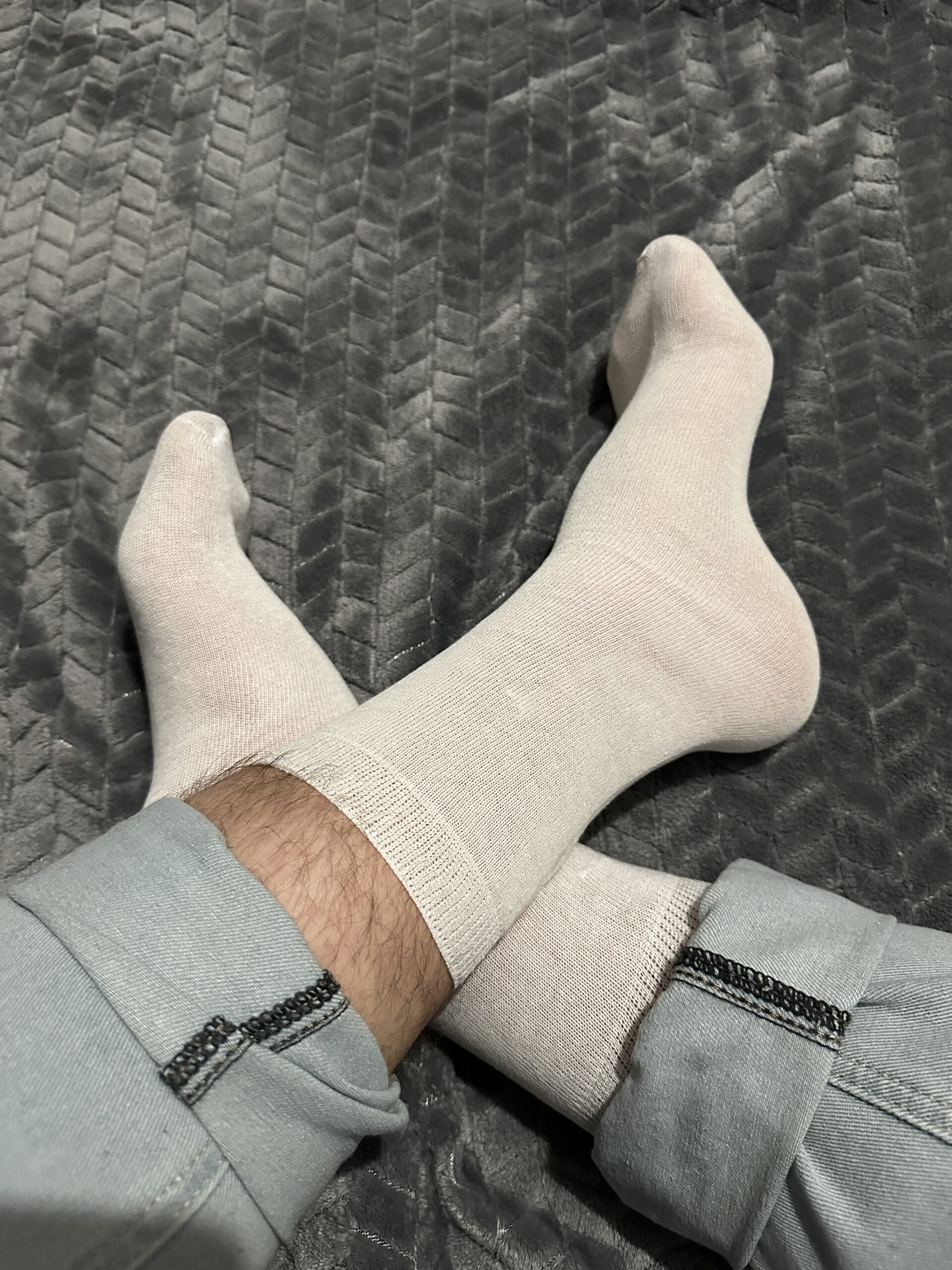 Weiße Socken