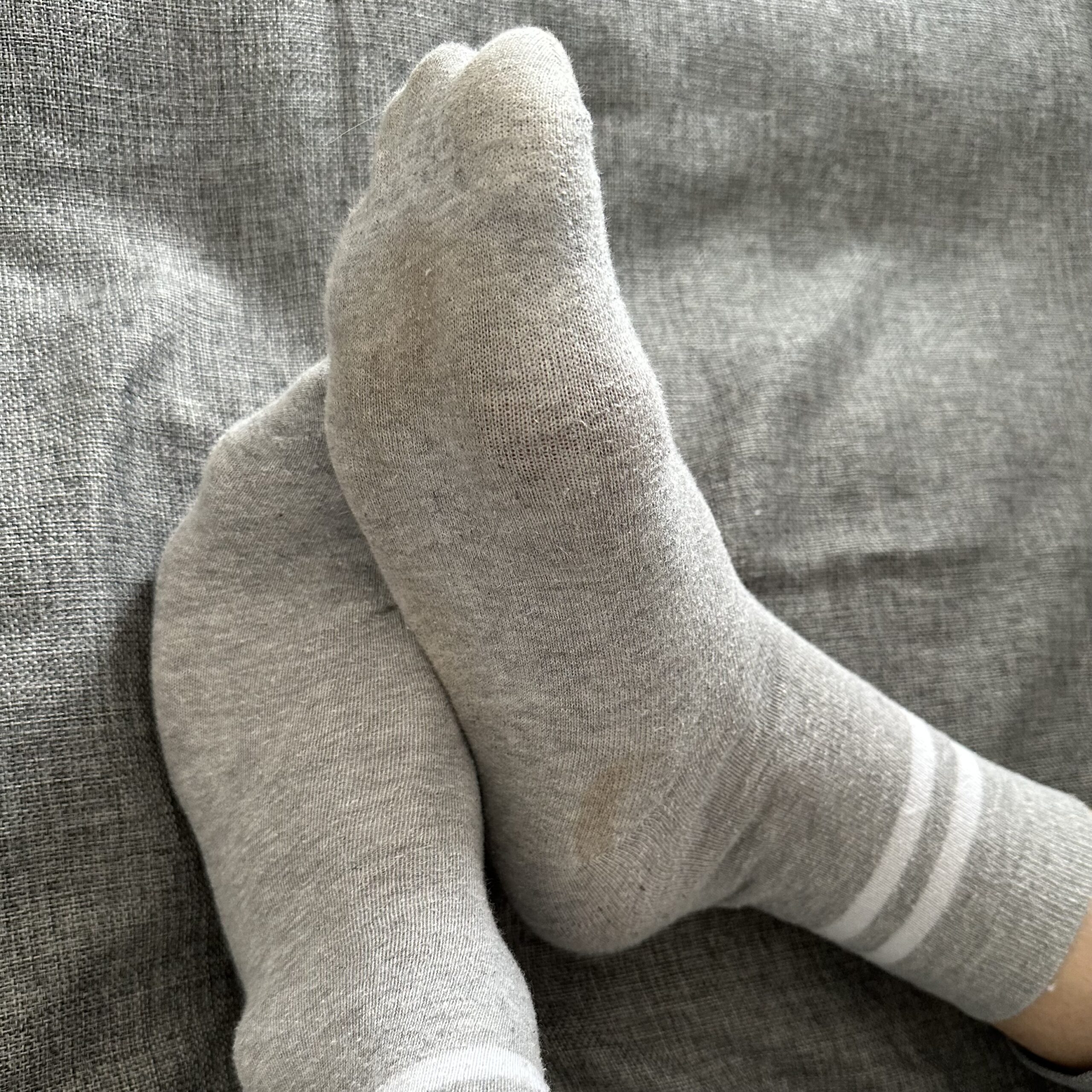 Graue Socken