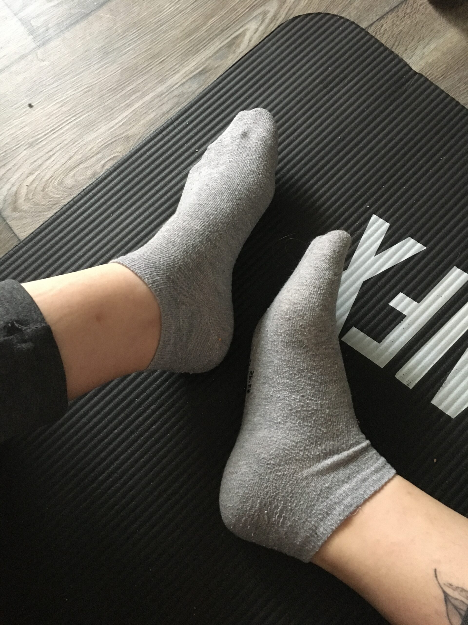 Sneaker Socken grau 39