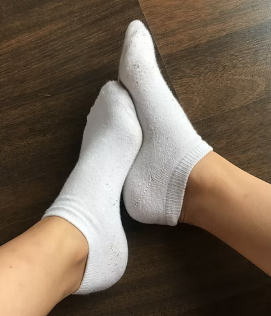 Weiße Socken