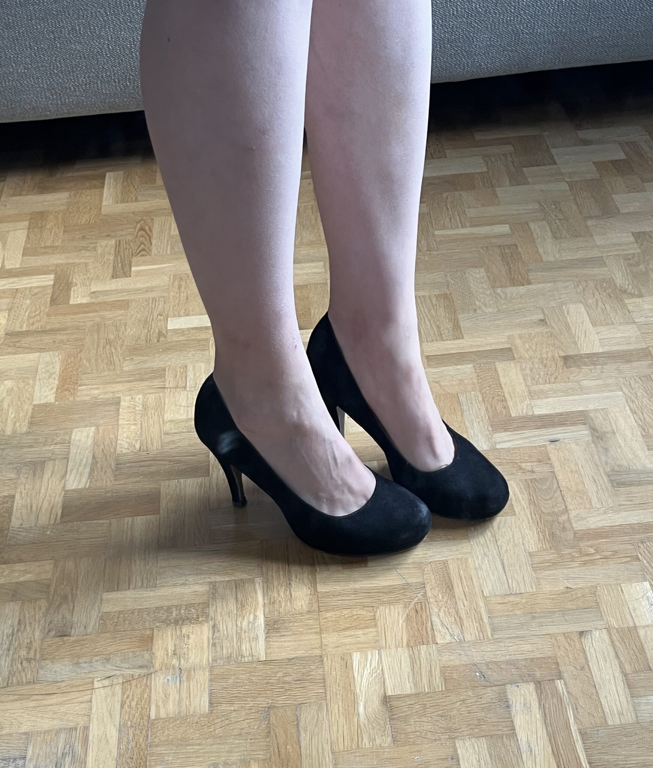 Schwarze Heels