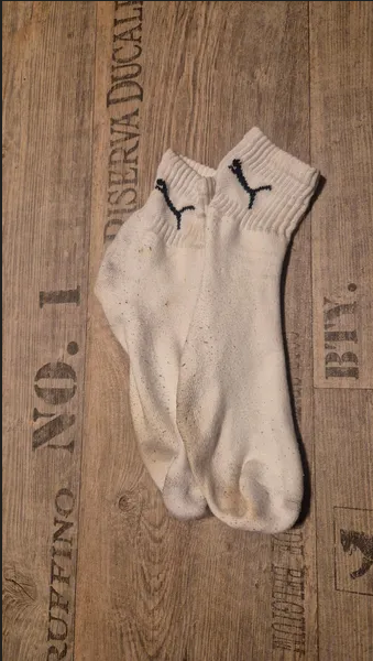 Getragene Smelly, GYM Arbeit Socken Handwerker