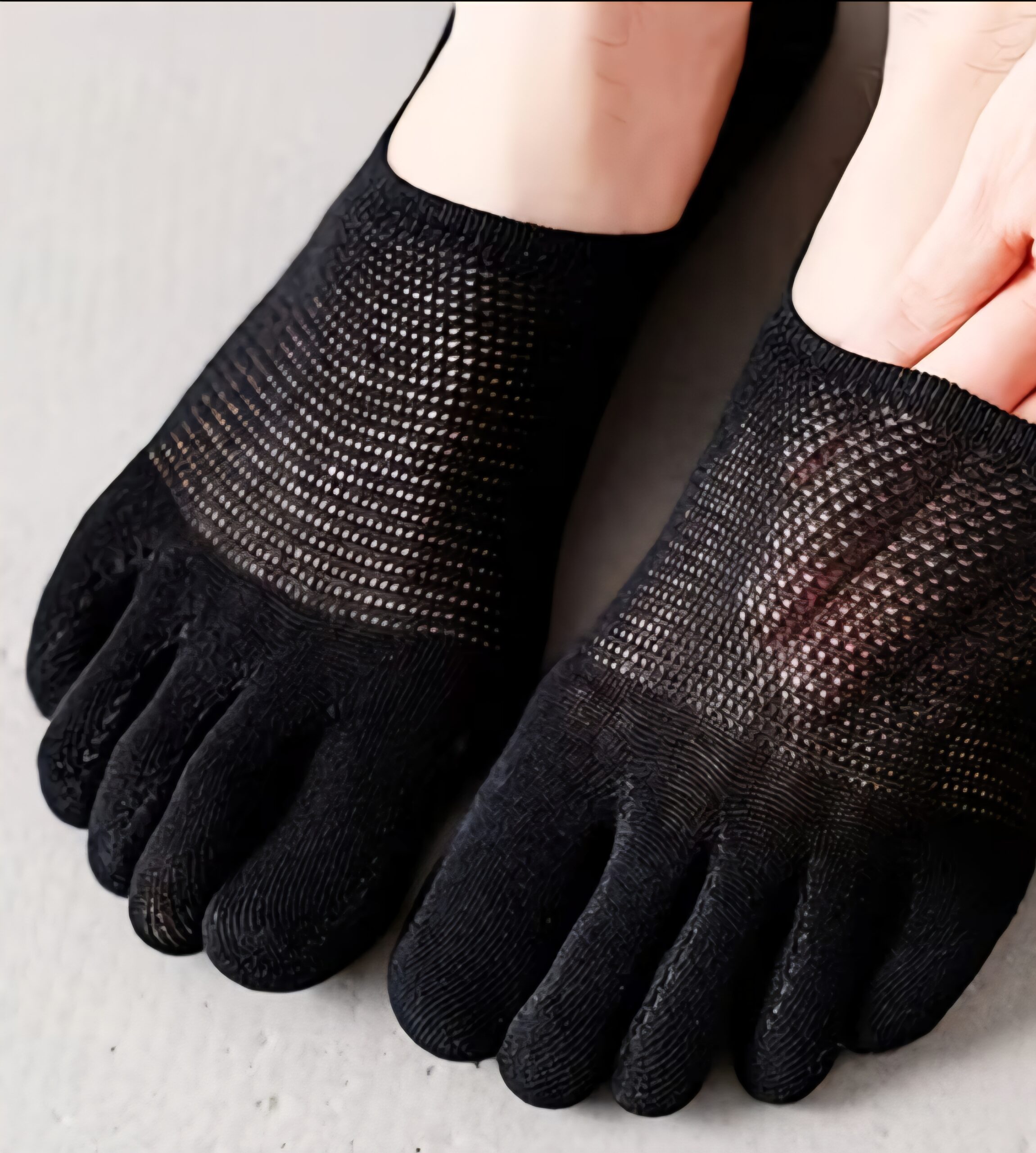 Fingersoxs Zehensocken Weiss