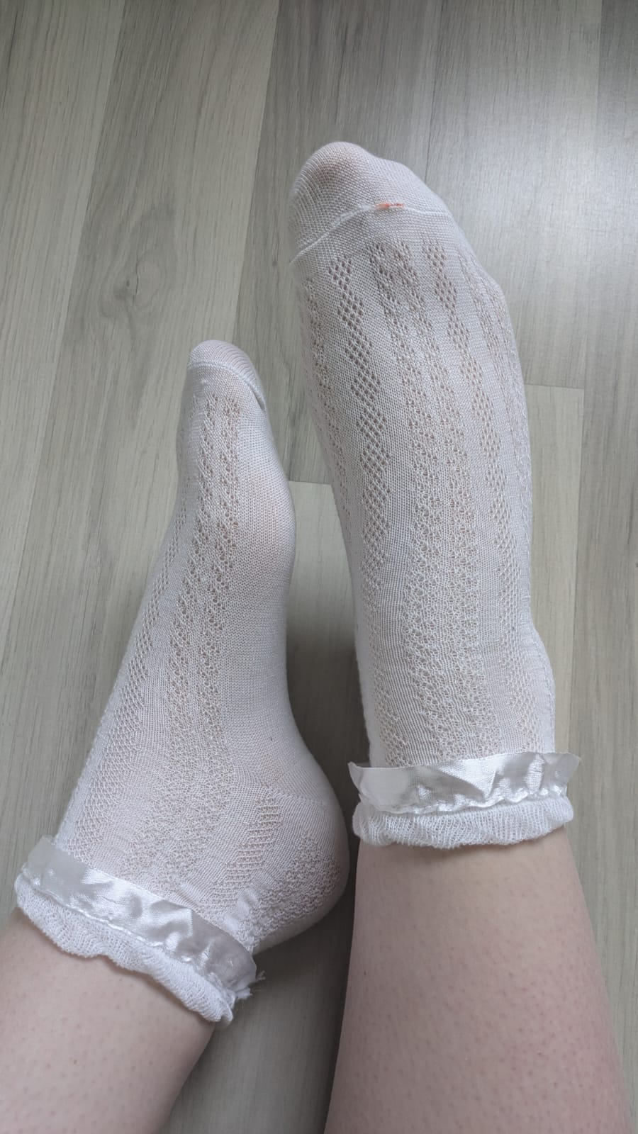 Söckchen mit Rüschen