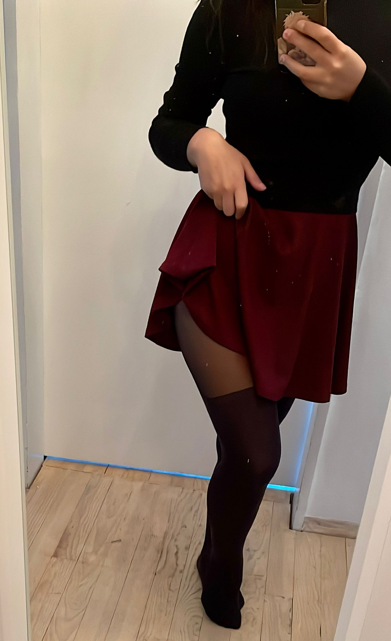 Durchsichtige Pantyhose Socken/Strumpfhose