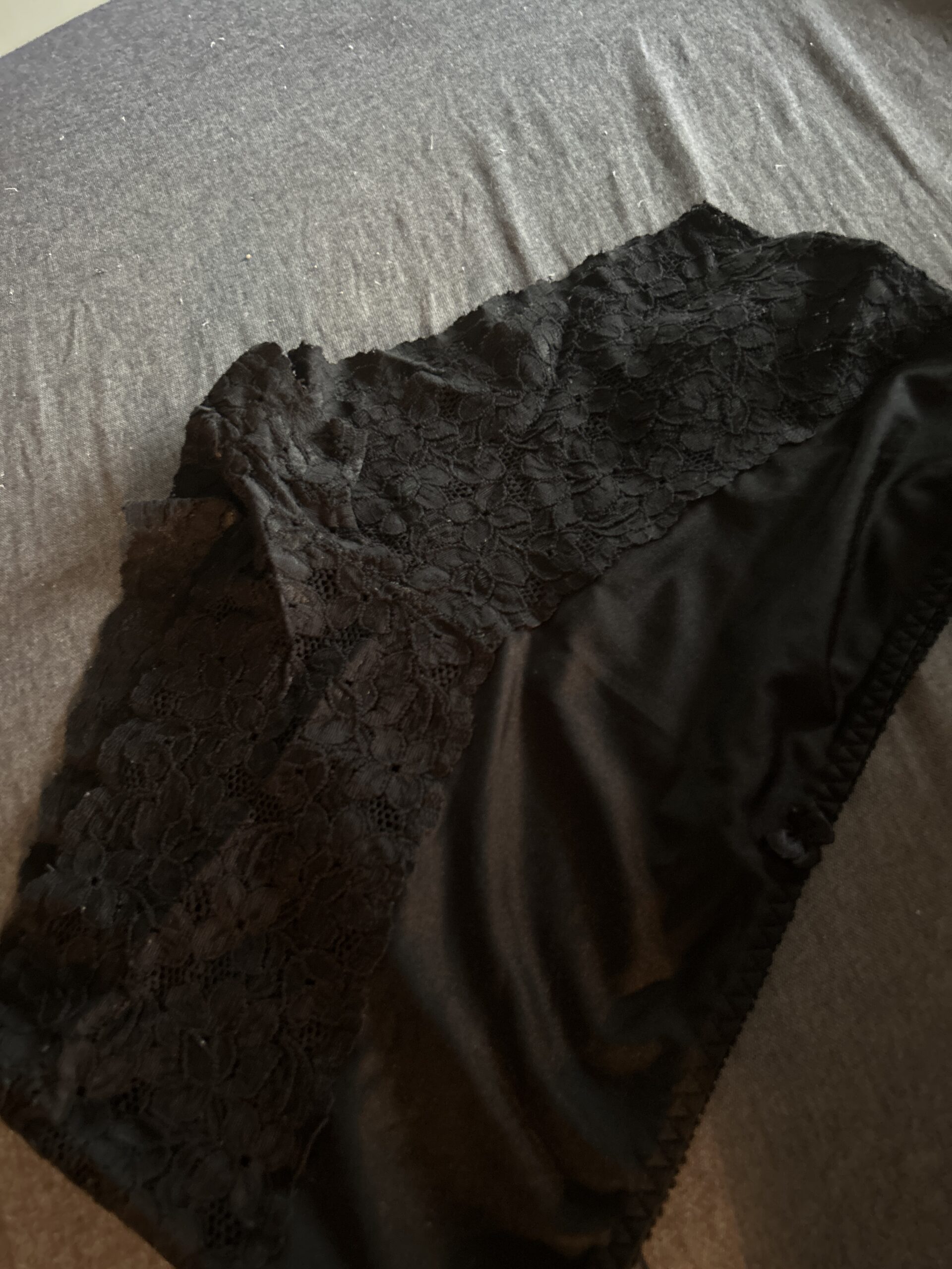 Schwarze spitze elegant aber sportlich