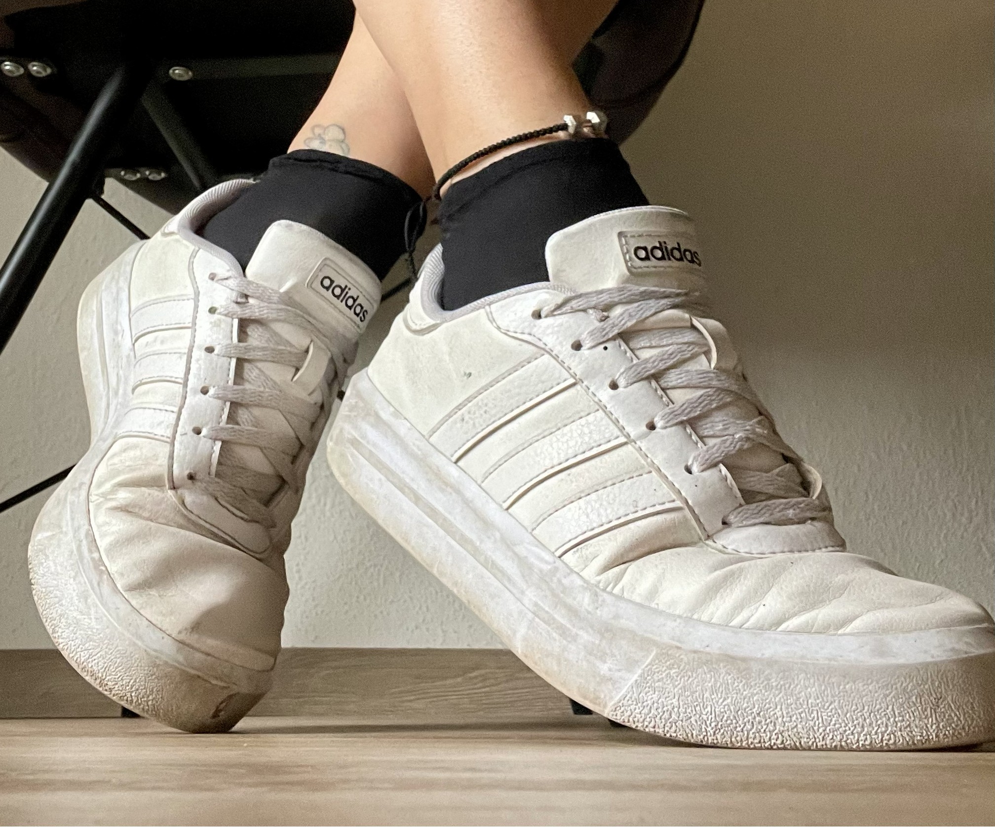 nylon-im-schuh